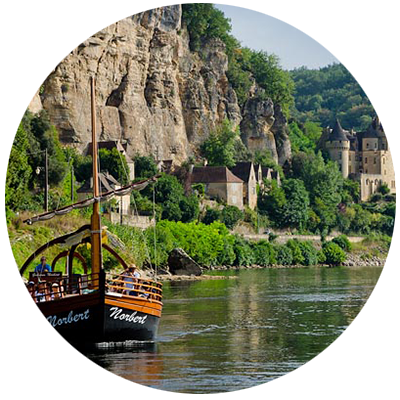 boat tour dordogne river