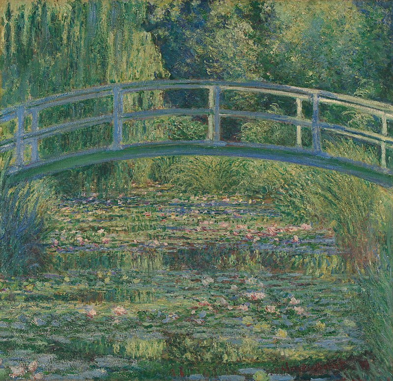 Monet's Garden at Giverny painting
