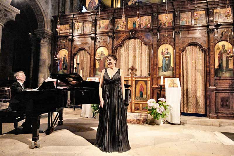 Church concert in Paris