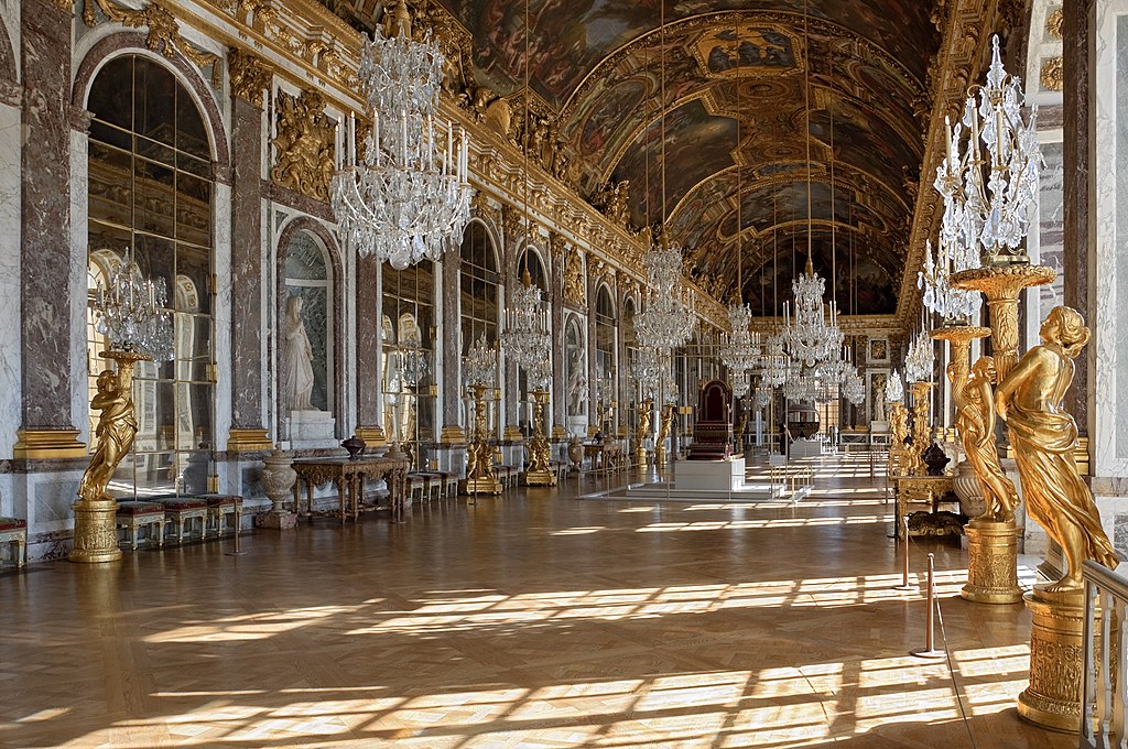 Hall of Mirrors, Versailles - day trips from Paris