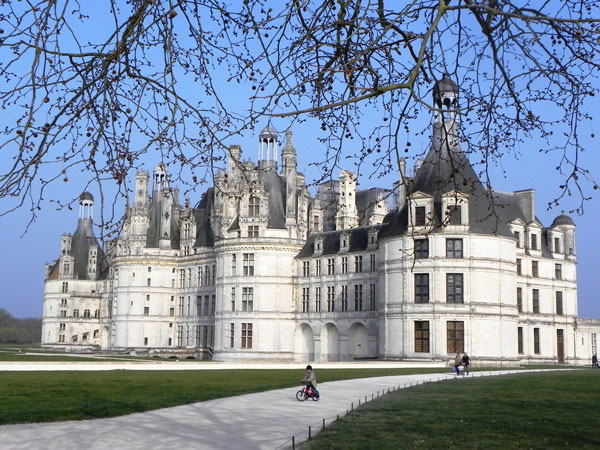 the castle of Chambord