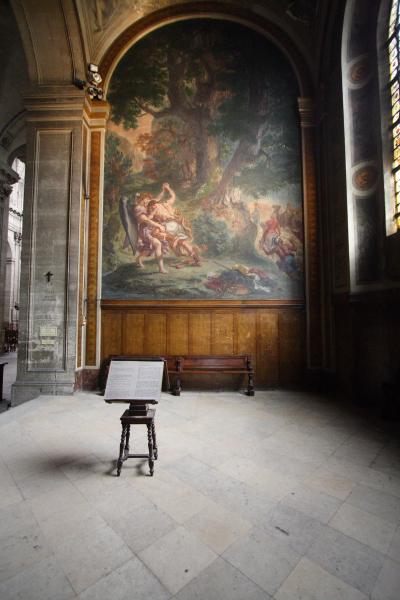 France Just For You - Delacroix work in St Sulpice Church