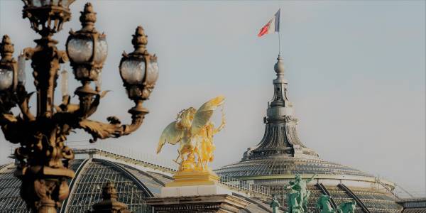 Grand Palais from Alexandre III bridge