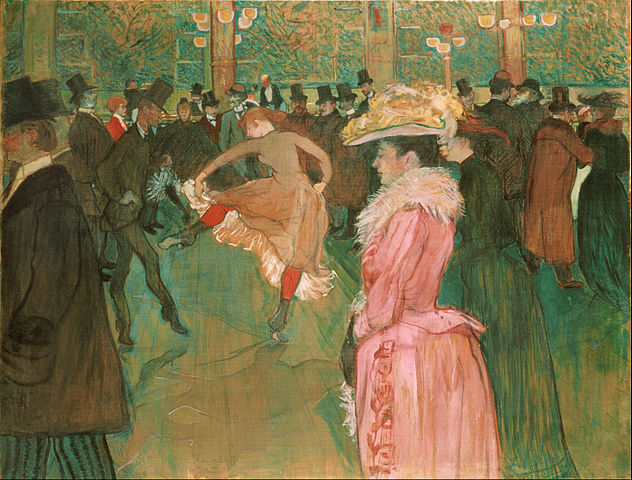 Toulouse Lautrec At the Moulin Rouge - the Dance