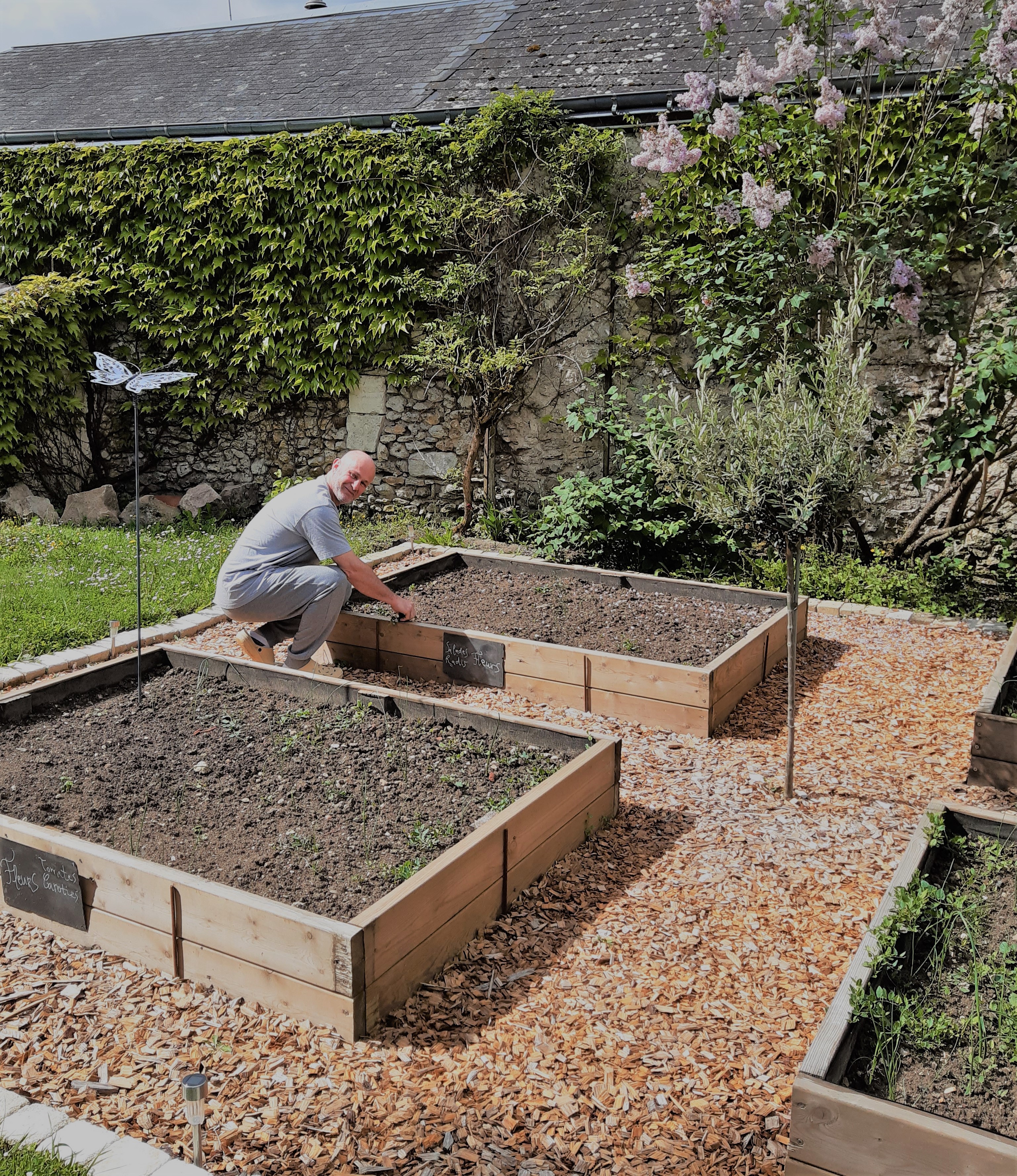 vegetable garden France