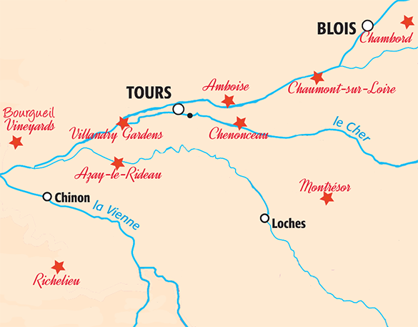 map loire valley