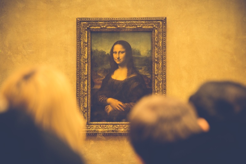 Le louvre museum mona lisa