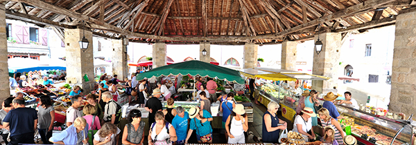 farmers markets tours of dordogne france