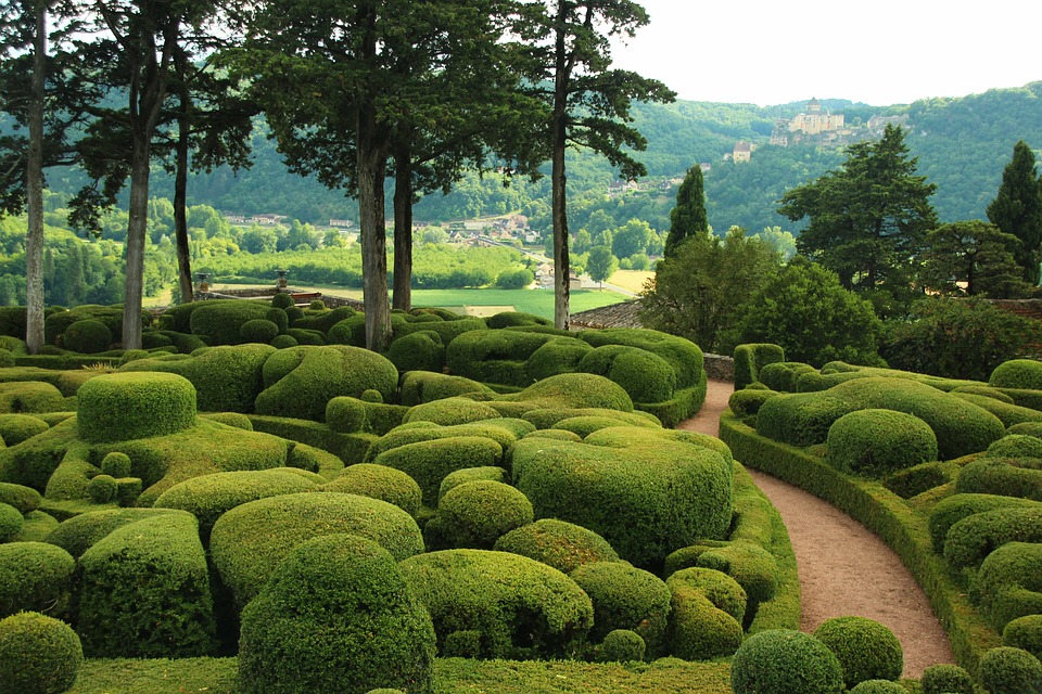 MARQUEYSSAC gardens in France