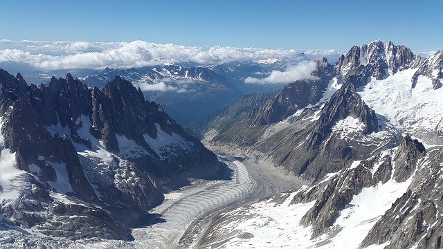 Mer de Glace glacier