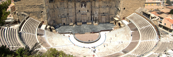 Orange Roman Theater Provence itinerary