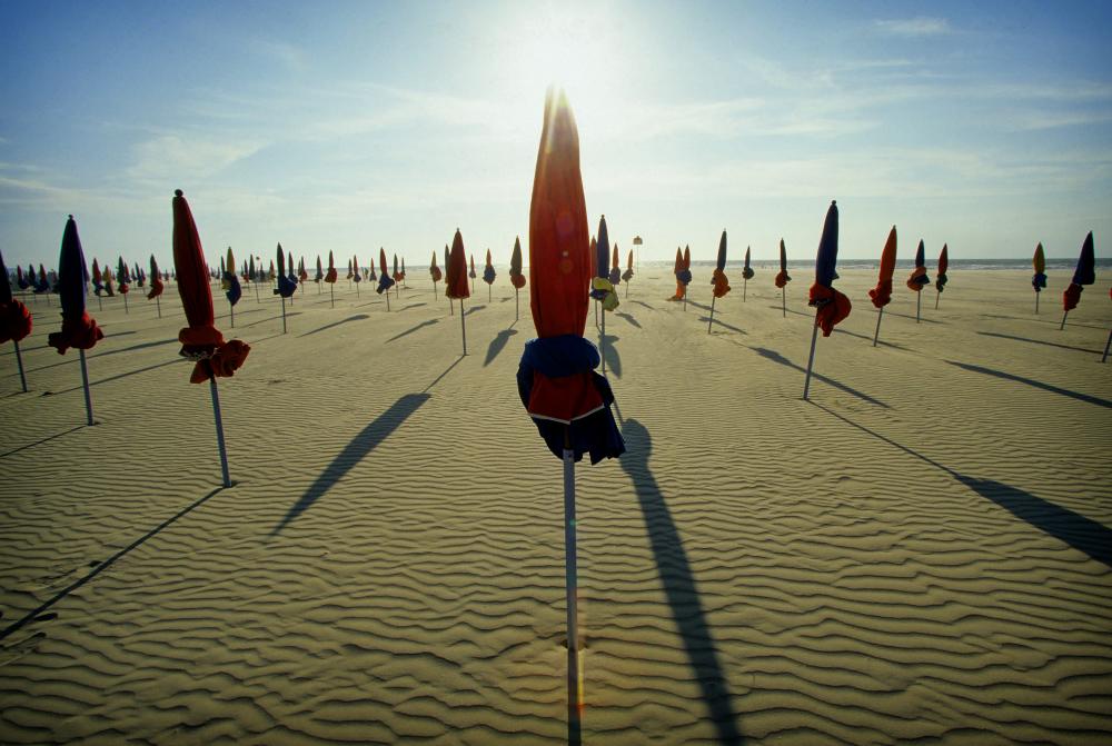 Deauville umbrellas