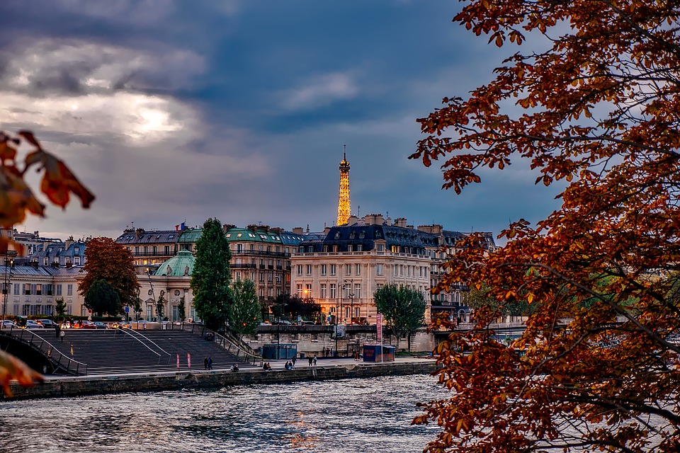 Paris fall colors