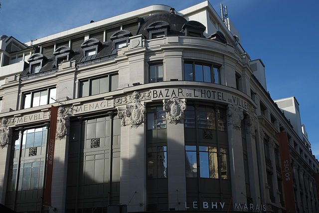 BHV department store in Le Marais