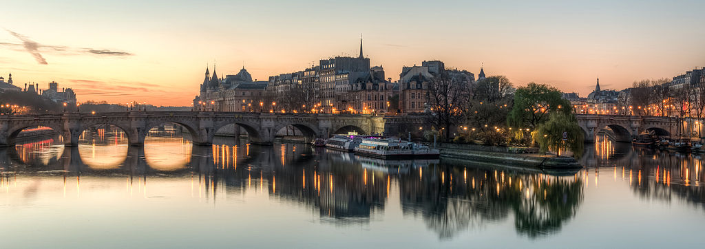 Paris ile de la cite - Paris districts