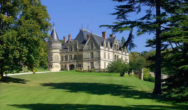 Renaissance chateau in the Loire valley