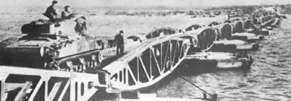 arromanche artificial bridge during normandy invasion