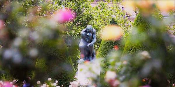 Rodin Gardens in Paris by invalides