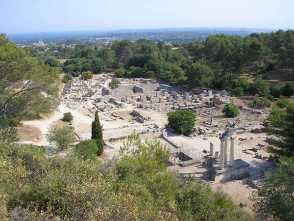 Glanum Roman ruins 3 days in Provence