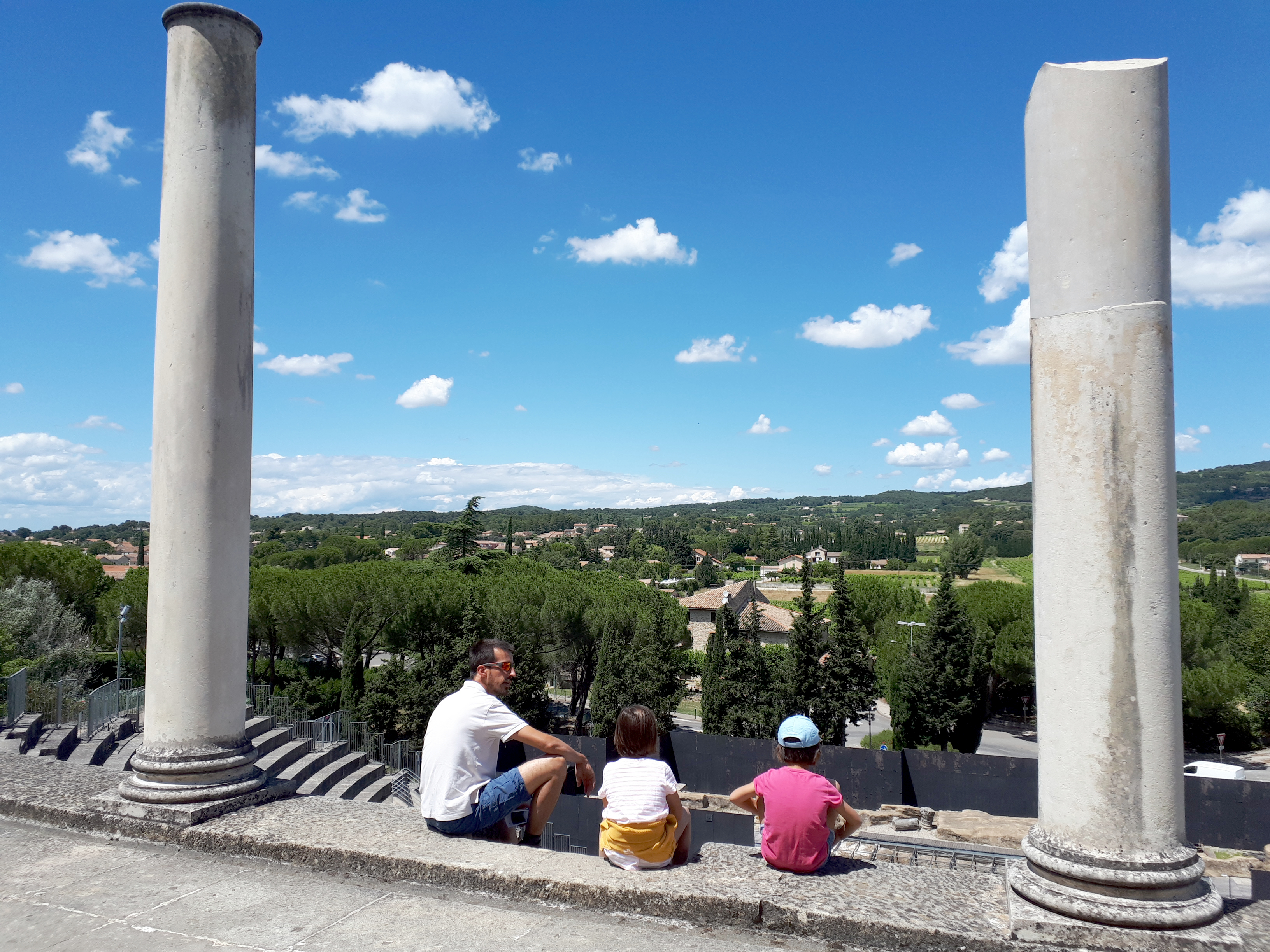 Roman ruins at Vaison la Romaine in Provence France