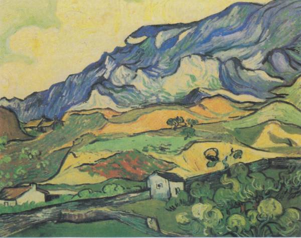 Les Alpilles by Vincent Van Gogh