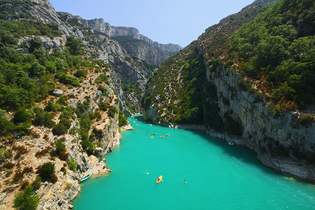 Verdon Gorge - where to go in French Riviera