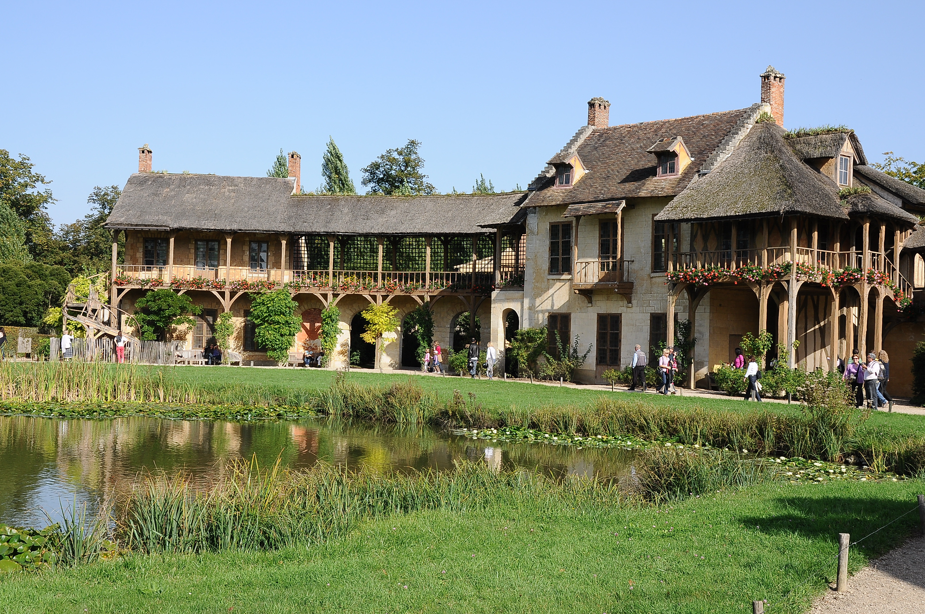 best gardens in France - Hameau de la Reine at Versailles