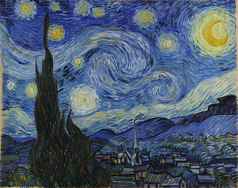 Vincent Van Gogh Provence paintings Starry Night